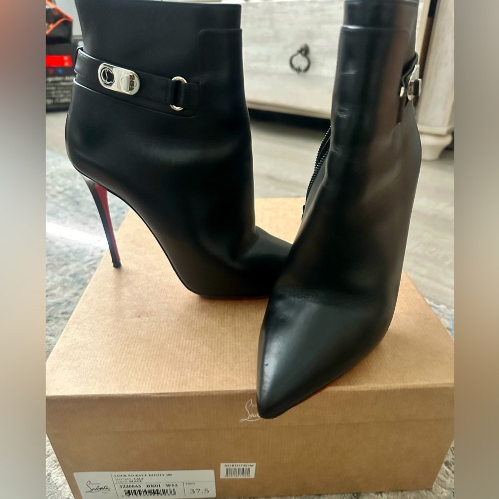 Christian Louboutin Black booties size 37.5